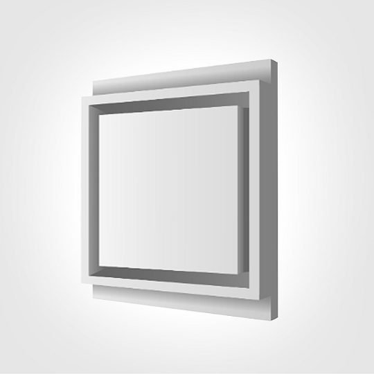 Gypsum Diffusers – Square Diffuser